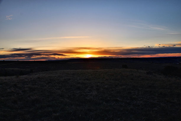 蒙大拿日落2图片下载