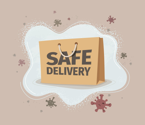 安全送餐食品图片下载