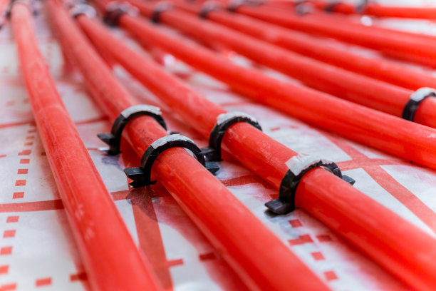 水采暖系统和地暖系统素材图片