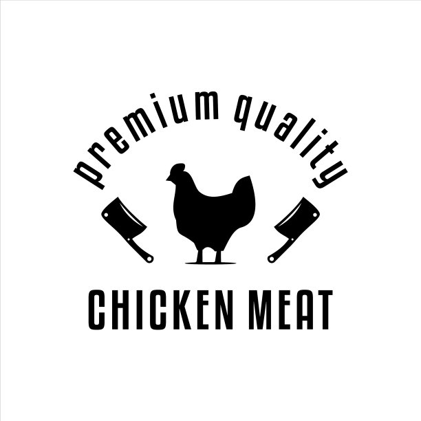 鸡的标志和刀优质鸡图片下载