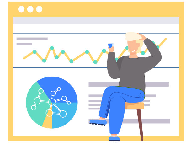 微笑的家伙坐在手里拿着卡片工作图片下载