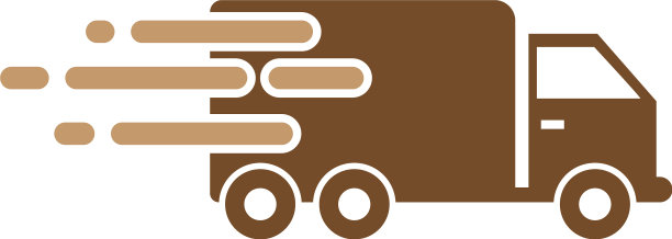 快运卡车图标设计模板隔离图片下载