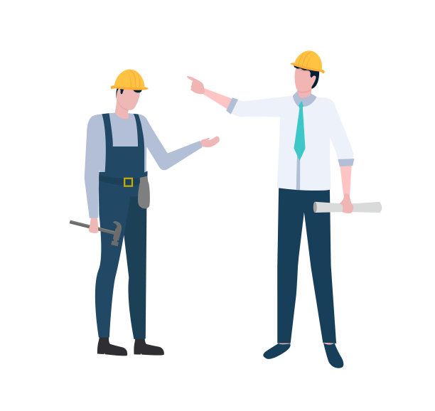 人们在工作，老板，经理和工人用工具图片下载