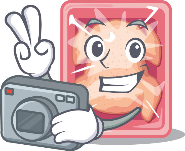 作为专业的冻鸡吉祥物设计图片下载