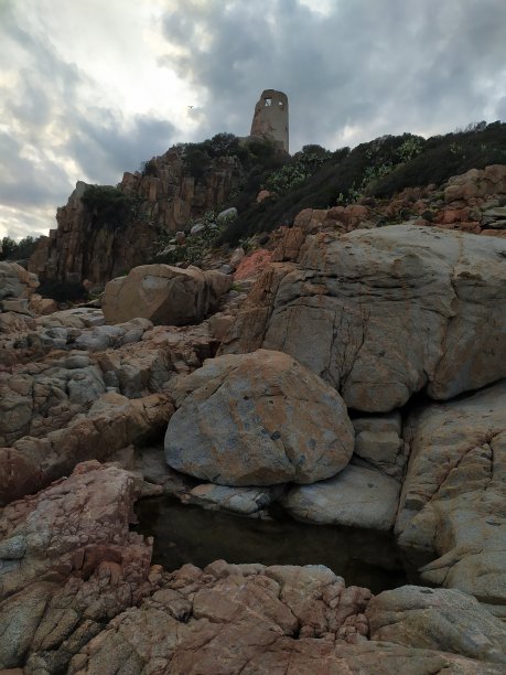 沿海塔图片下载