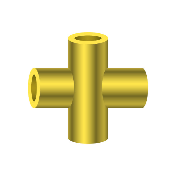 用于连接管道和管道系统的PVC塑料管件。图片下载