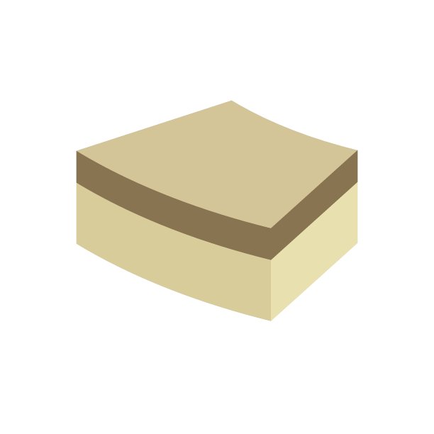 混凝土铺装块路面或砖面矢量图标设计。为圆形或圆形图案。图片下载