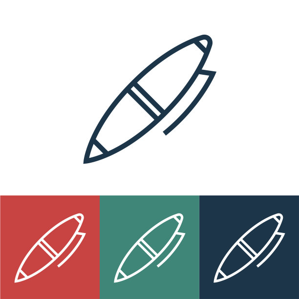 带有手柄的线性矢量图标图片下载