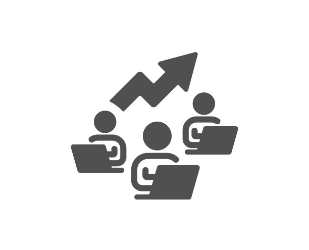 群控图图标远程办公标志图片下载