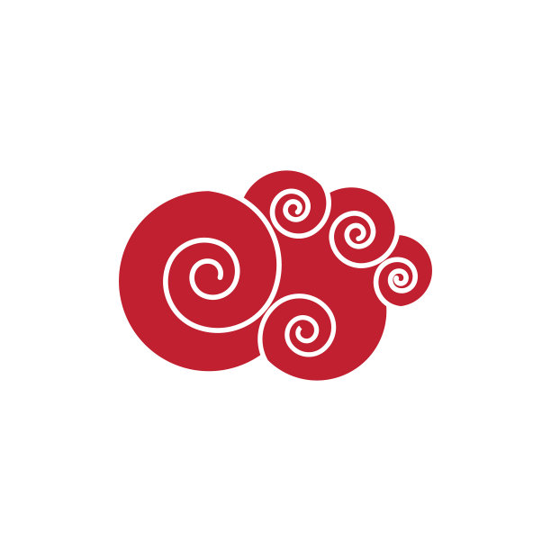 中文云模板图标图片下载