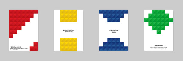 抽象几何海报背景孤立图片下载