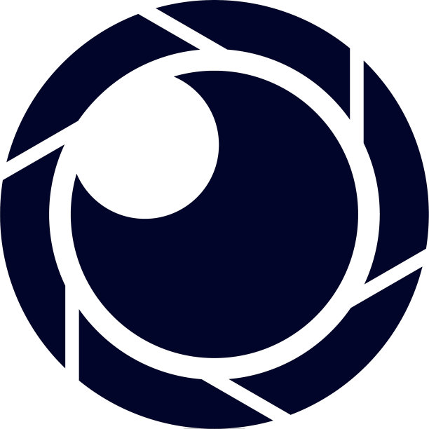 眼睛相机图标标志模板创意电影标志图片下载