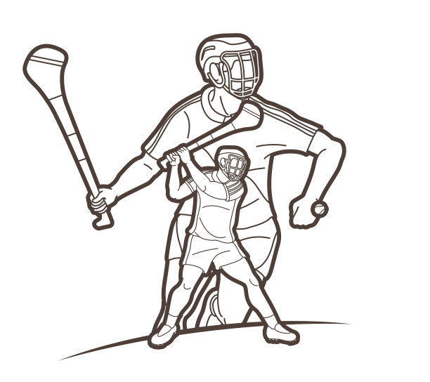 投掷运动运动员行动爱尔兰hurley运动图片下载