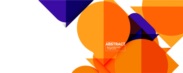 用简洁的几何抽象背景图片下载