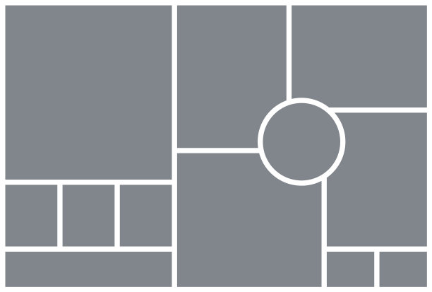 照片拼贴模板情绪板马赛克图片图片下载
