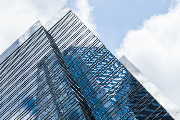 现代商业摩天大楼，抽象照片图片下载