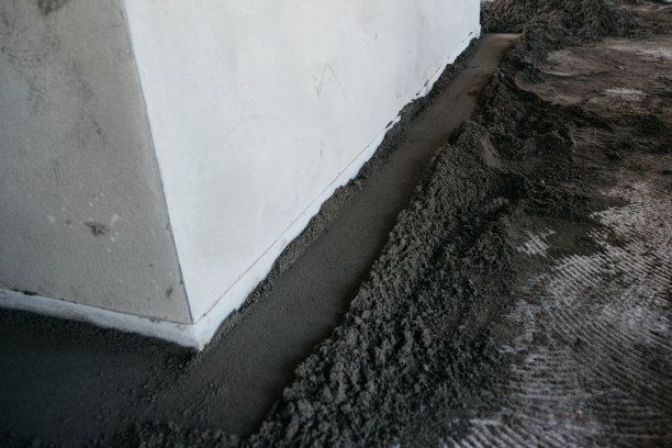 在单户住宅中浇筑地板图片下载