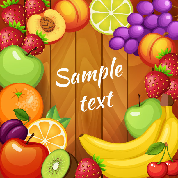 新鲜水果木质质地的素食食品图片下载