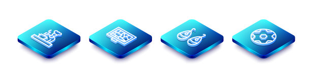 设置等距线西班牙厨师画艺术图片下载