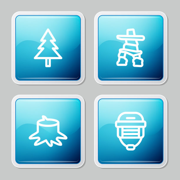 圣诞树，树桩和树桩图片下载