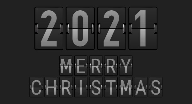 机场3d航班上的2021年圣诞短信图片下载