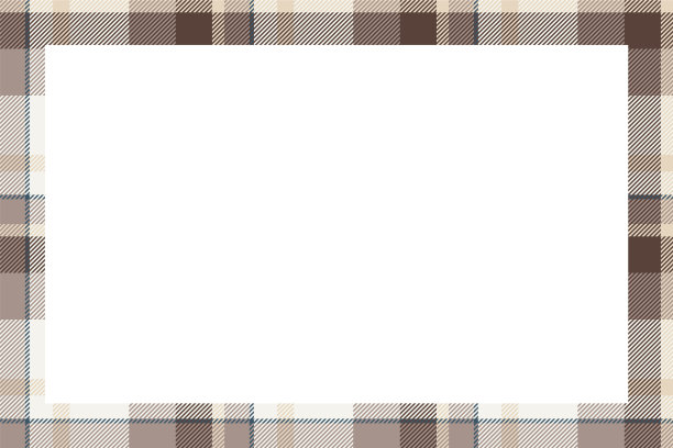 复古框苏格兰边界图案复古图片下载