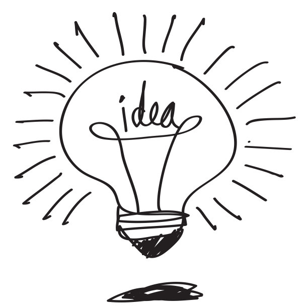 灯泡创意图标图片下载