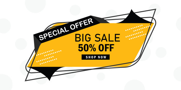 大减价横幅设计图片下载