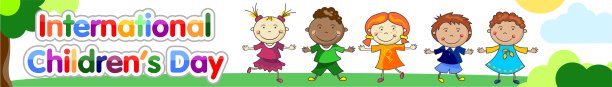 世界儿童日插画矢量图片下载