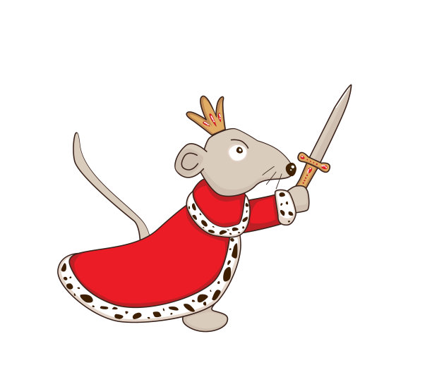 可爱的卡通人物老鼠王图片下载