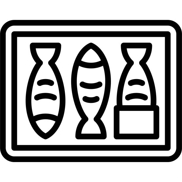 鱼包图标，超市和购物中心相关矢量图片下载