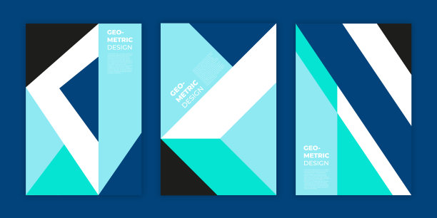 封面设计模板-几何极简主义收集图片下载