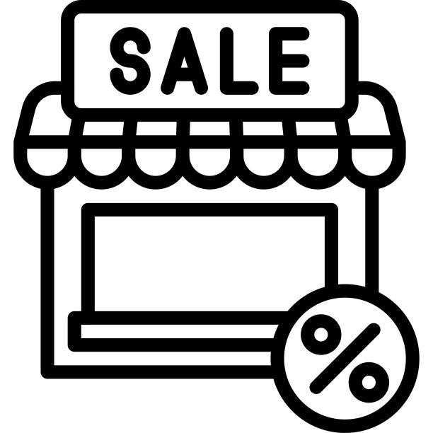 销售图标，超市和购物中心相关的矢量图片下载