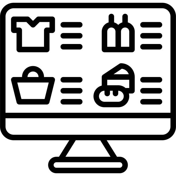 产品列表图标，超市和购物中心相关矢量图片下载