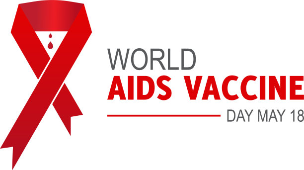 在每年5月的年度日历上举行的世界艾滋病疫苗日，预防和认识病媒模板。图片下载