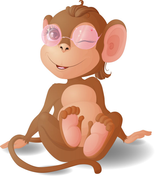 粉红色的眼镜图片下载