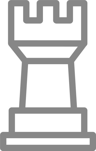 车象棋线图标棋盘游戏表图片下载