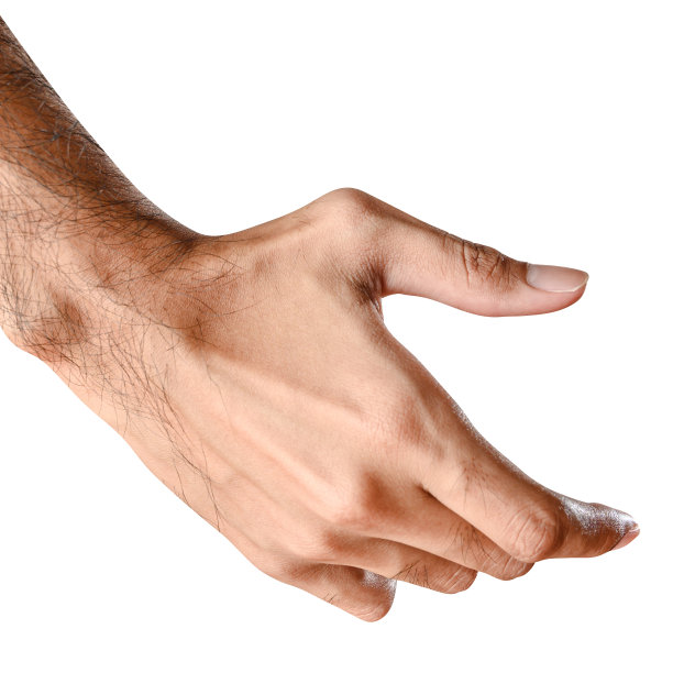 孤立的白人男性手拿着一个瓶子或罐子之类的东西。图片下载