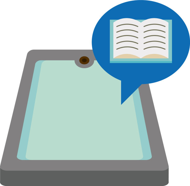 平板电子语音泡泡和电子书图片下载