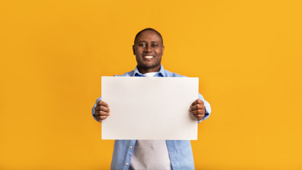 积极的情绪，横幅和海报提供和空白的题字图片下载