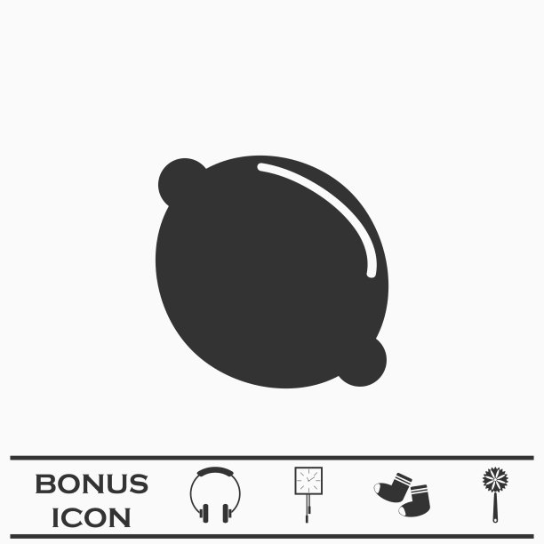 柠檬图标平图片下载