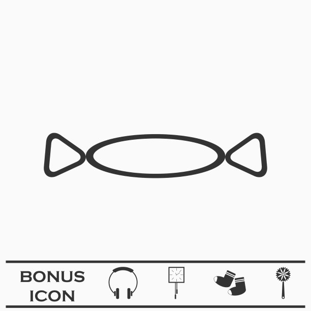 糖果图标平图片下载