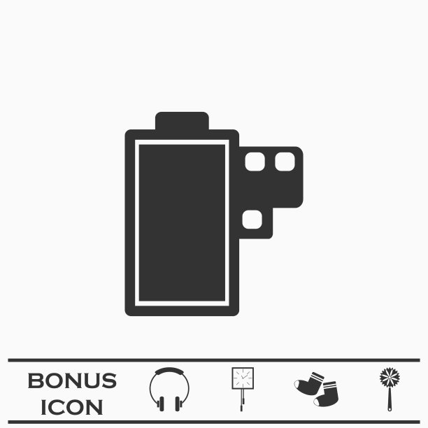 电影图标平图片下载