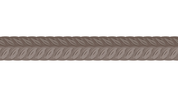 无缝法式编织或笔刷设计，卡通矢量插图孤立。图片下载