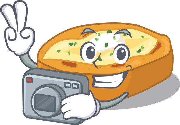 作为专业的烤土豆吉祥物设计图片下载