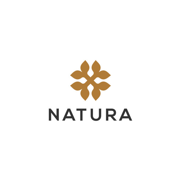 抽象曼陀罗花金花漩涡标志IC图片下载