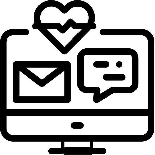 数字处方黑色图标图片下载