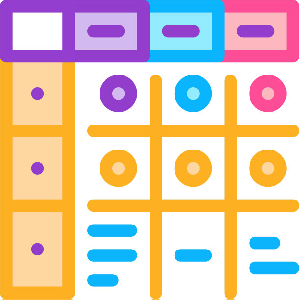 阿普加评分新生儿颜色图标图片下载