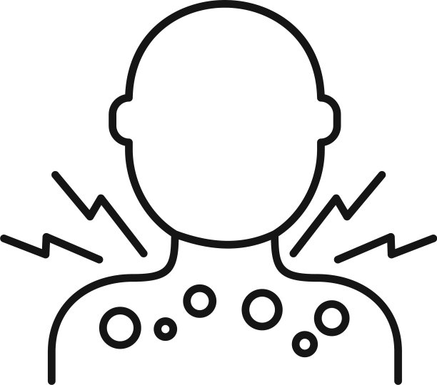 麻疹图标轮廓样式图片下载