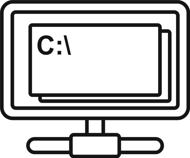 监控测试软件图标轮廓样式图片下载